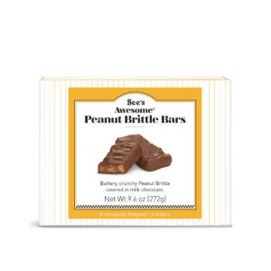 See??s Awesome? Peanut Brittle Bars